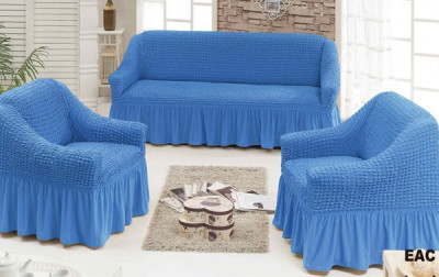 Чехлы для мягкой мебели - 226 синий (NSD)
