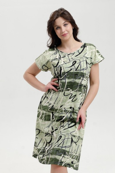 Платье 032 - зеленый (НТ)
