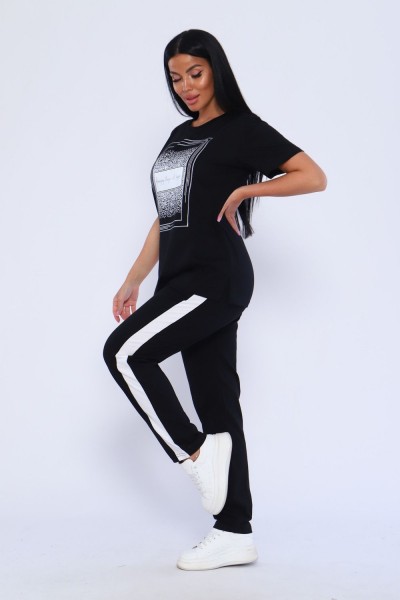 Костюм 65061 - черный (НТ) Костюм 65061 - черный (НТ)