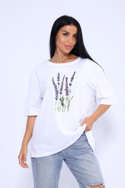 Футболка 80034 - белый (НТ) Футболка 80034 - белый (НТ)