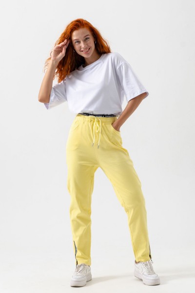 С27036 брюки женские - желтый (НТ)