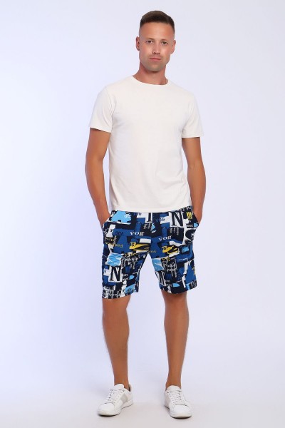 Шорты 36813 - синий (НТ)