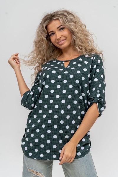 Туника 36814 - зеленый (НТ)