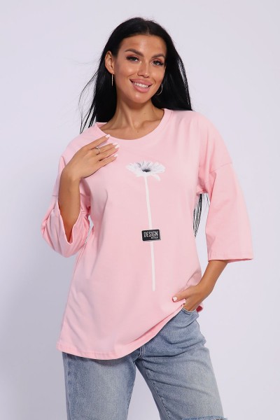 Футболка 50560 - розовый (НТ) Футболка 50560 - розовый (НТ)