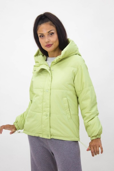 Женская куртка весна осень арт. 2230А - салатовый (НТ)