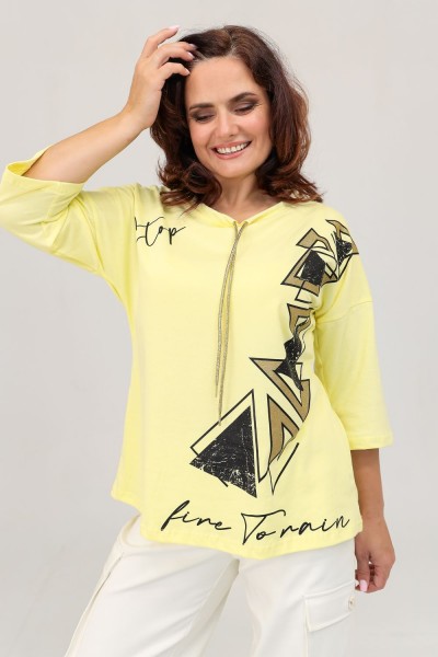 Футболка 50561 - желтый (НТ) Футболка 50561 - желтый (НТ)