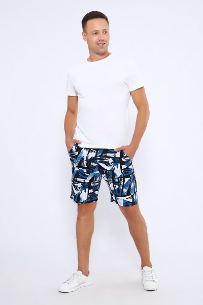 Шорты 36829 - синий (НТ)