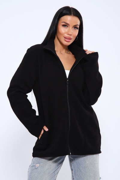 Толстовка флисовая Т-001 - черный (НТ)