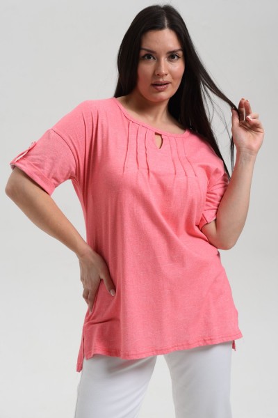 Туника 8243 - коралл (НТ)