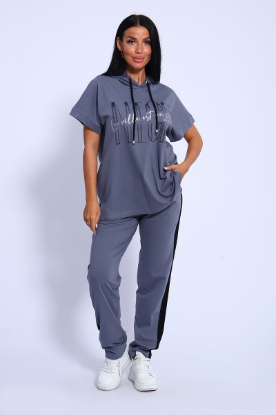 Костюм 65076 - серый (НТ) Костюм 65076 - серый (НТ)