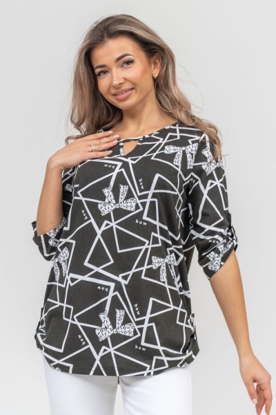 Туника 36888 - хаки (НТ)