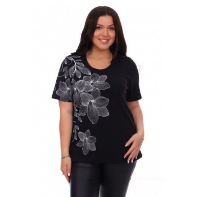 Футболка женская Лирика черный (ЛТ)