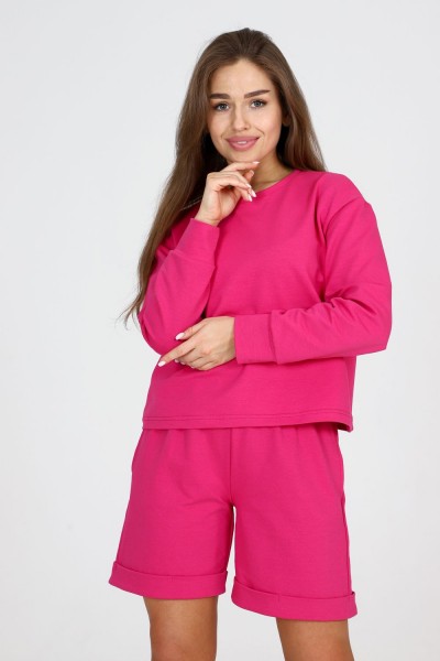 Свитшот женский С-01 - розовый (НТ)