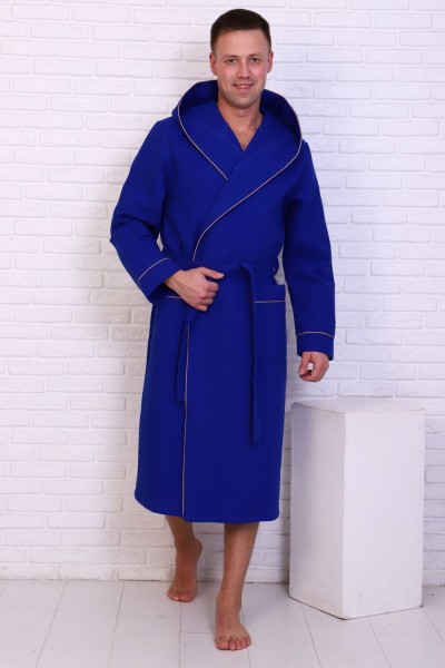 Халат домашний Чемпион ВЧ-242 - васильковый (НТ) Халат домашний Чемпион ВЧ-242 - васильковый (НТ)