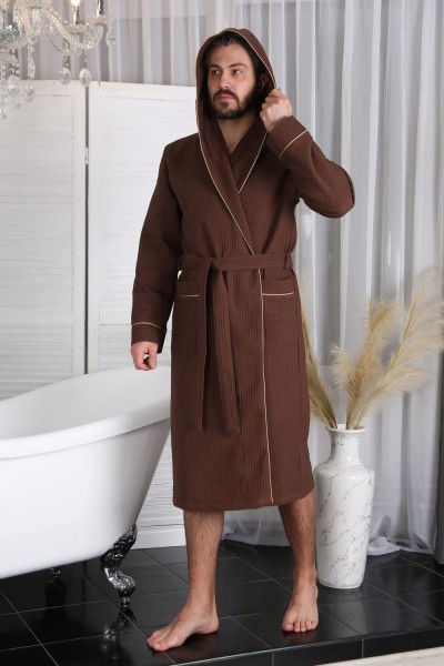 Халат домашний Чемпион ВЧ-242 - коричневый (НТ) Халат домашний Чемпион ВЧ-242 - коричневый (НТ)