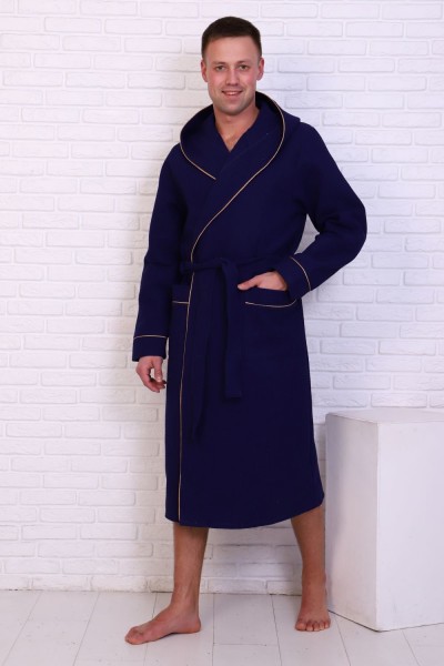 Халат домашний Чемпион ВЧ-242 - синий (НТ) Халат домашний Чемпион ВЧ-242 - синий (НТ)