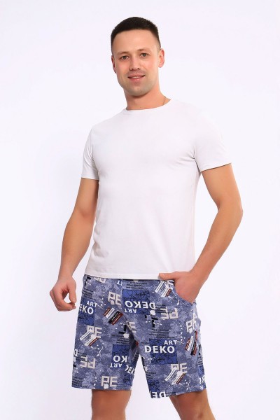 Шорты 36909 - синий (НТ)