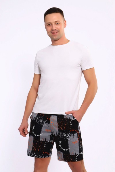 Шорты 36910 - оранжевый (НТ)