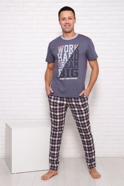 1046 Пижама - серый (НТ) 1046 Пижама - серый (НТ)