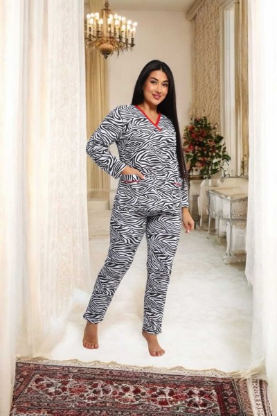 женский костюм 39053 - зебра (НТ)
