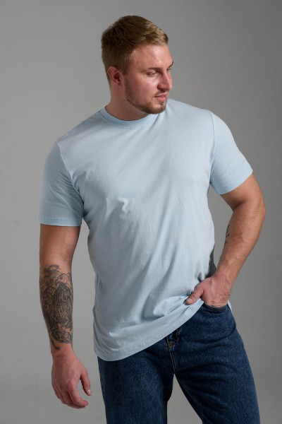 Футболка 8471-4 унисекс - небесный (НТ) Футболка 8471-4 унисекс - небесный (НТ)