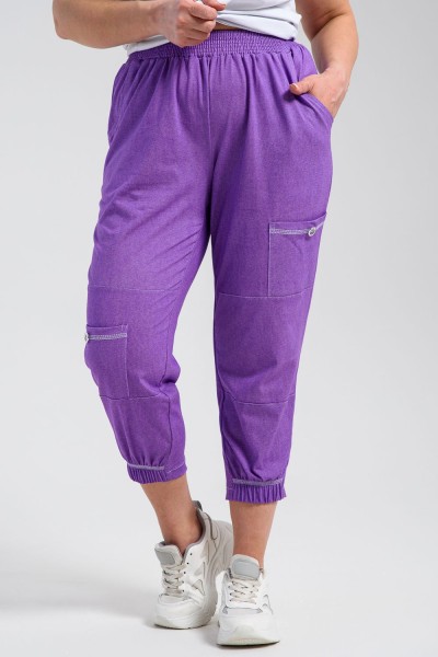 Брюки 9139 - сиреневый (НТ)