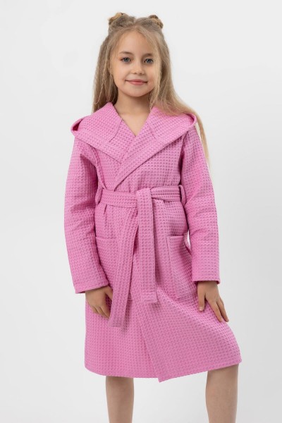 Халат домашний детский ВД - розовый (НТ)