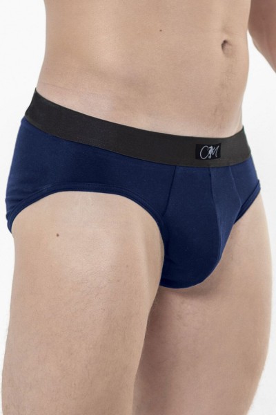 Трусы слипы мужские открытая резинка СМО - синий (НТ) Трусы слипы мужские открытая резинка СМО - синий (НТ)