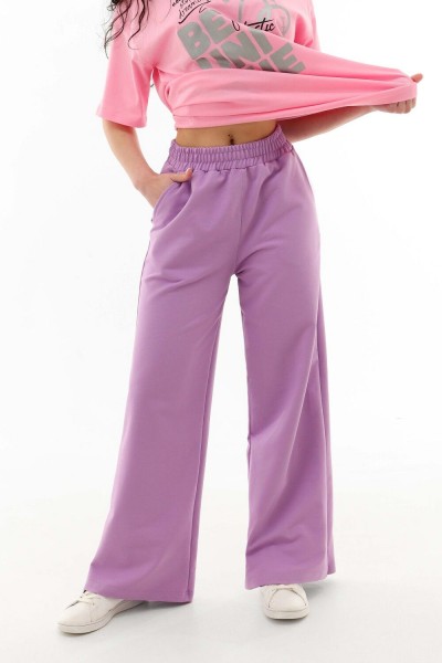 Брюки 1601 - лиловый (НТ) Брюки 1601 - лиловый (НТ)