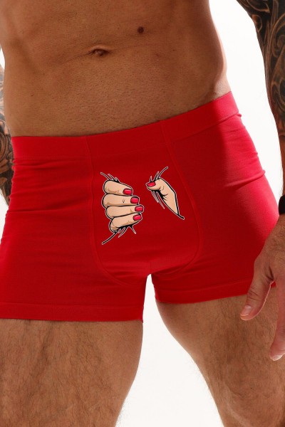 Трусы Следуй за мной - красный (НТ) Трусы Следуй за мной - красный (НТ)