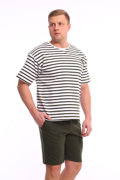 Комплект с шортами Бриз 09ф-35ф - хаки (НТ)