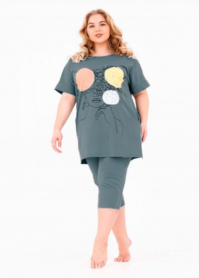 Костюм 46524 - оливковый (НТ)