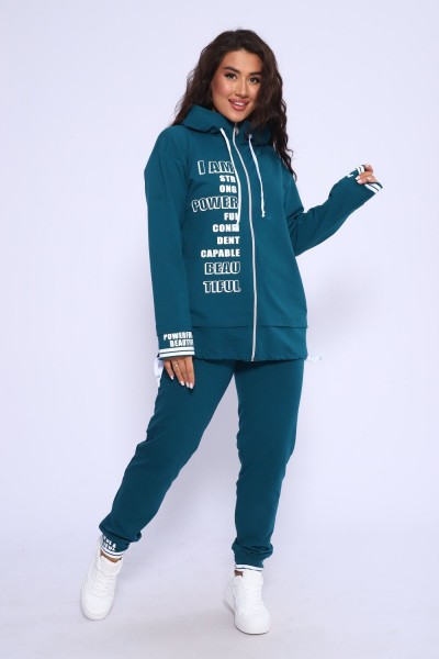 Костюм 46537 - петроль (НТ) Костюм 46537 - петроль (НТ)