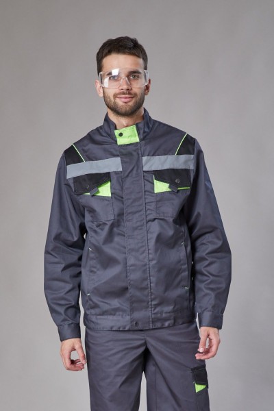 Куртка летняя Респект - серый (НТ) Куртка летняя Респект - серый (НТ)