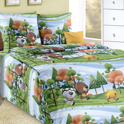 Постельное белье Медвежата 1 Перкаль - мультиколор (НТ) Постельное белье Медвежата 1 Перкаль - мультиколор (НТ)