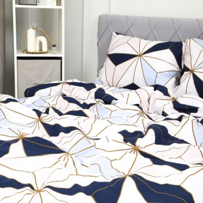 Пододеяльник поплин Галактика - белый (НТ)