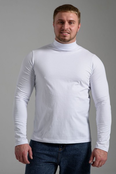 14439-3 Водолазка мужская - белый (НТ)