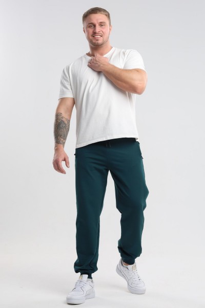 07 Брюки мужские с манжетом - петроль (НТ) 07 Брюки мужские с манжетом - петроль (НТ)