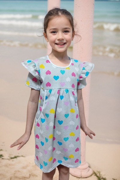 Платье ЛАДА 33060 кулирка КР - сердца (НТ)