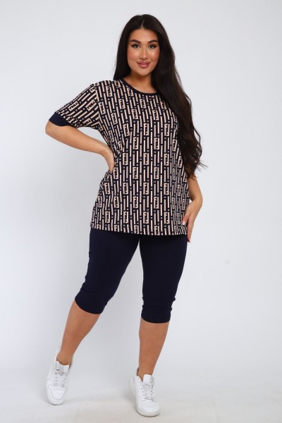 Костюм женский КБЖЖ0050А - синий капучино (НТ) Костюм женский КБЖЖ0050А - синий капучино (НТ)