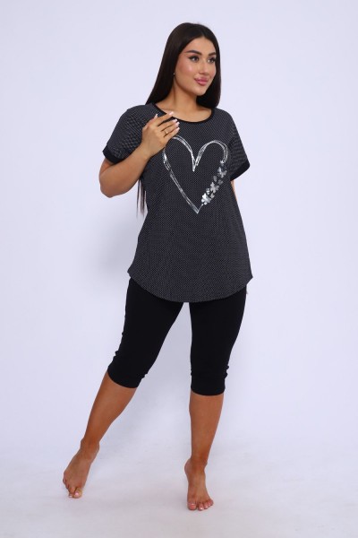 Костюм женский 46649 - черный (НТ)