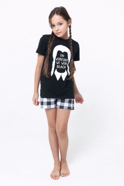 Среда детская пижама - черный (НТ)