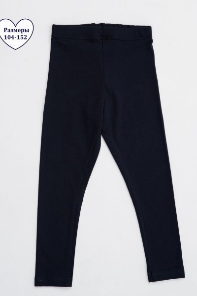 Легинсы Узоры детские - темно-синий (НТ)