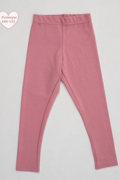Легинсы Узоры детские - сухая роза (НТ)