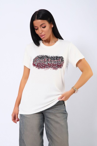 Футболка ДФУ-1045 - бордовый (НТ) Футболка ДФУ-1045 - бордовый (НТ)