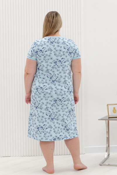 Сорочка 42291 - голубой (НТ)