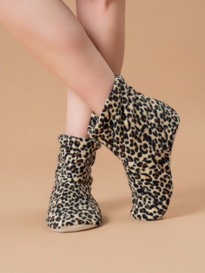 Детские Сапожки(д) - леопард-темный (НТ) Детские Сапожки(д) - леопард-темный (НТ)