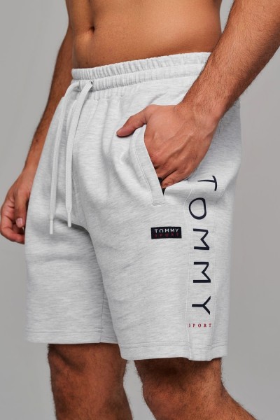 Шорты 63109 - светло-серый меланж (НТ)