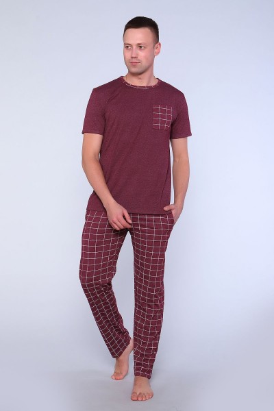 Костюм 39023 - бордо (НТ)