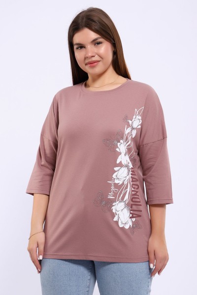 Туника 80045 - лиловый (НТ)